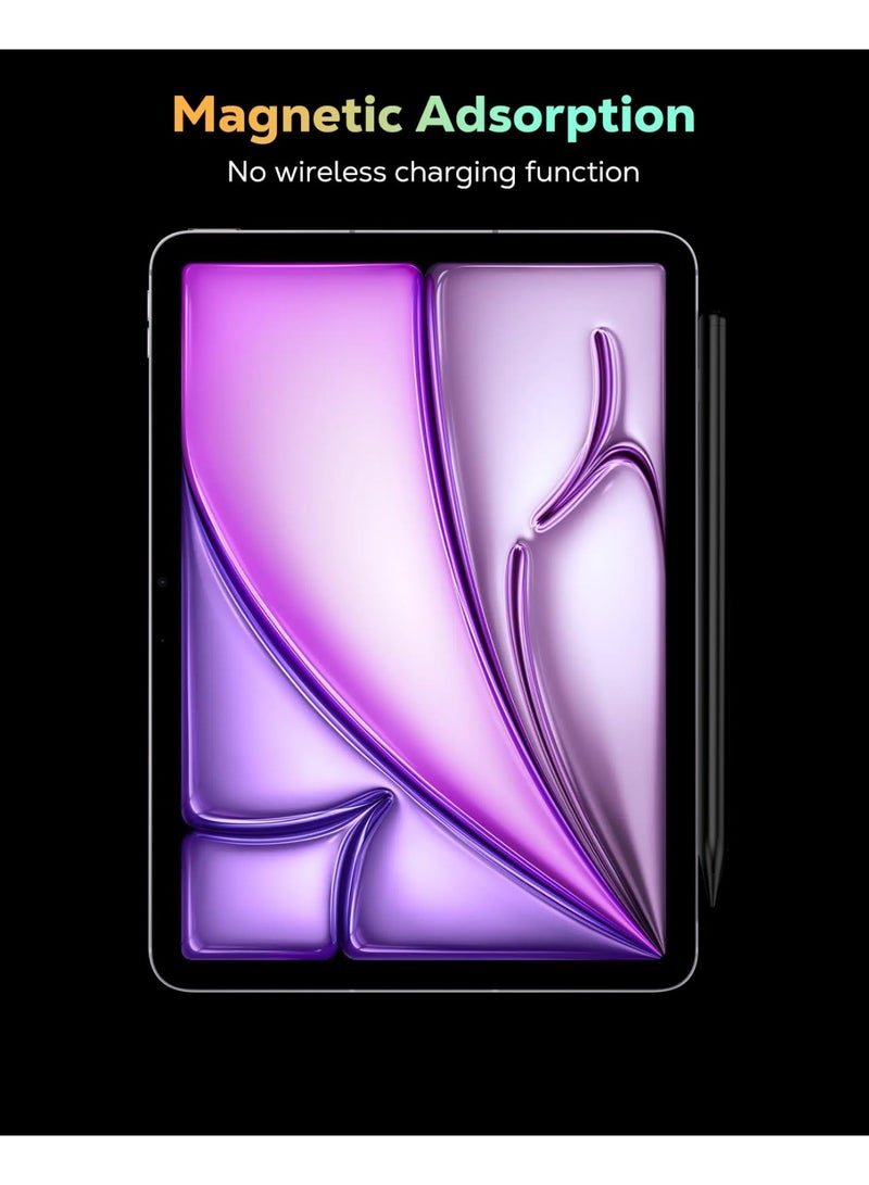 HEYAN 2025 Newest Stylus Pen for iPad(2018-2025)-13 Mins Fast Charge with Tilt Sensitivity & Palm Rejection for iPad 11/10/9/8/7/6th Gen, Air 7/6/5/4/3/M3/M2, Pro 13"/12.9"/11"/M4, Mini 7/6/5th - Image 5